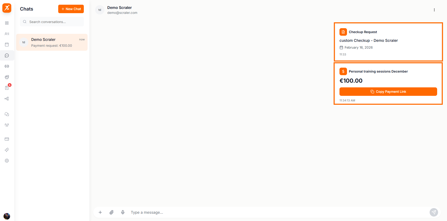 Special message types