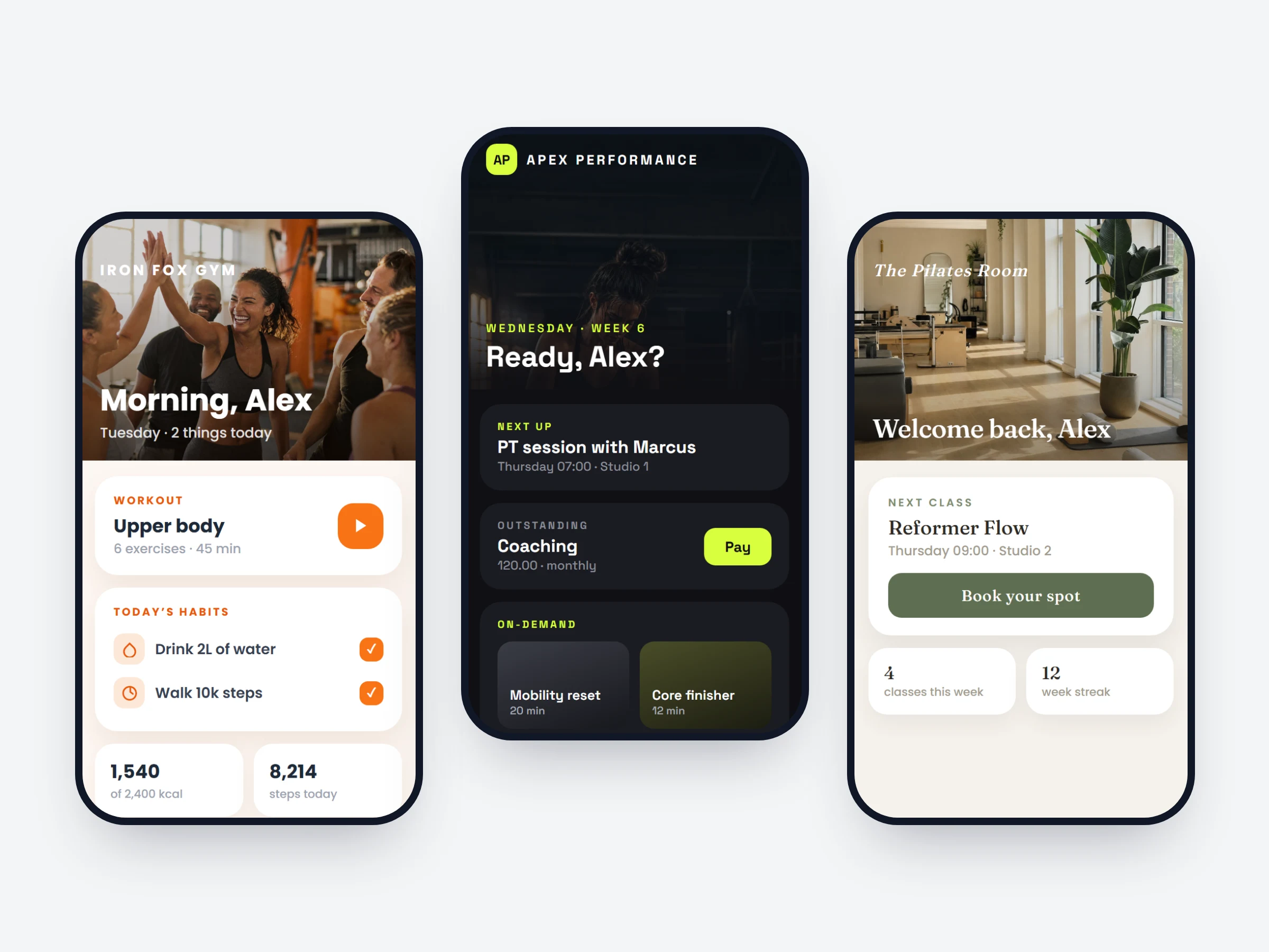 Custom app builder
