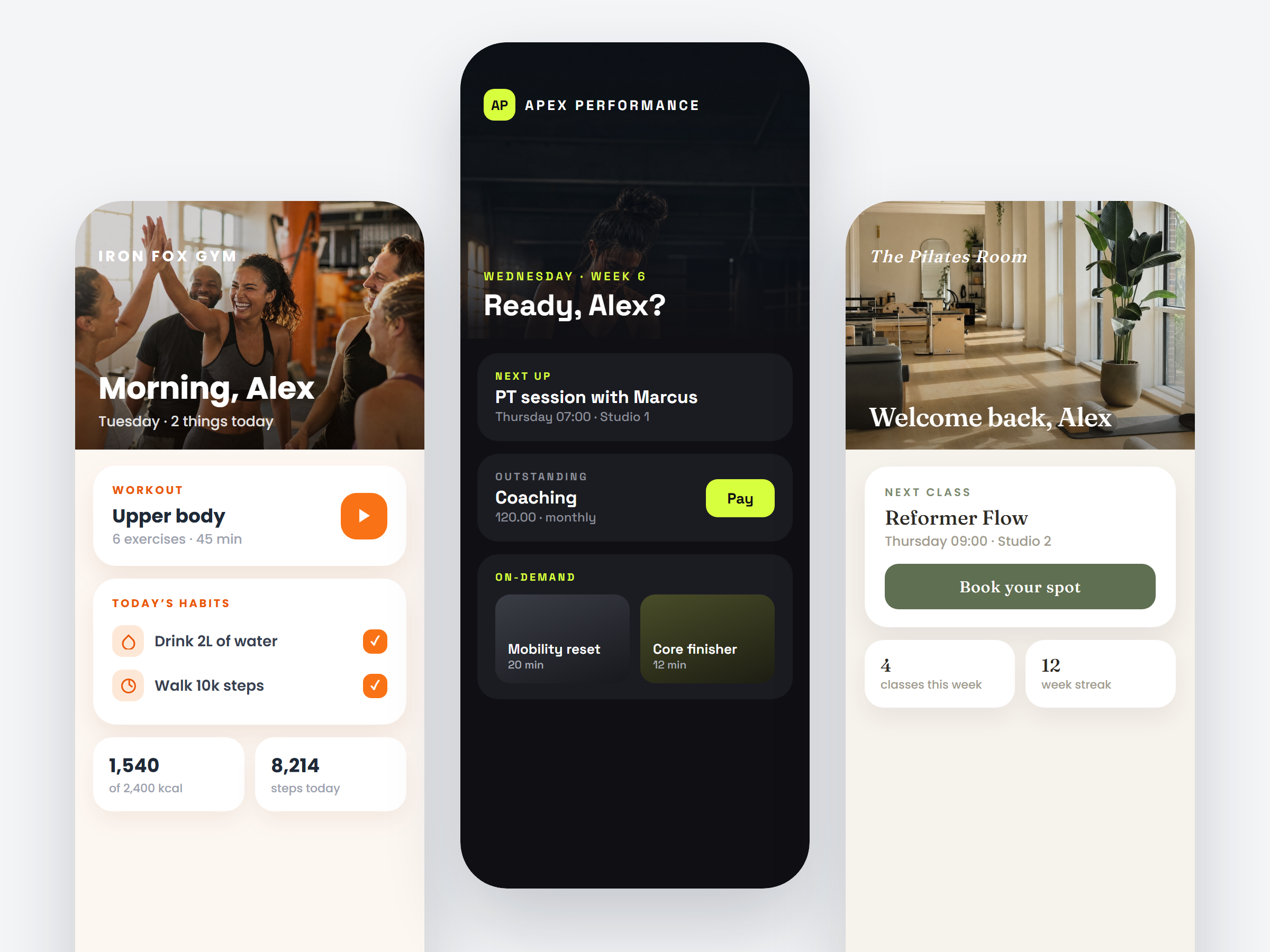 Custom app builder