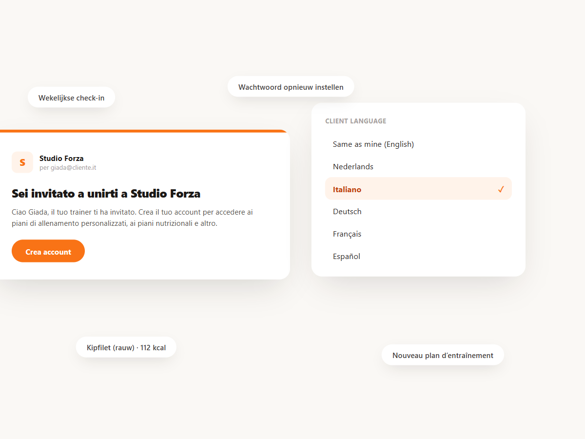 Your clients, in their own language
