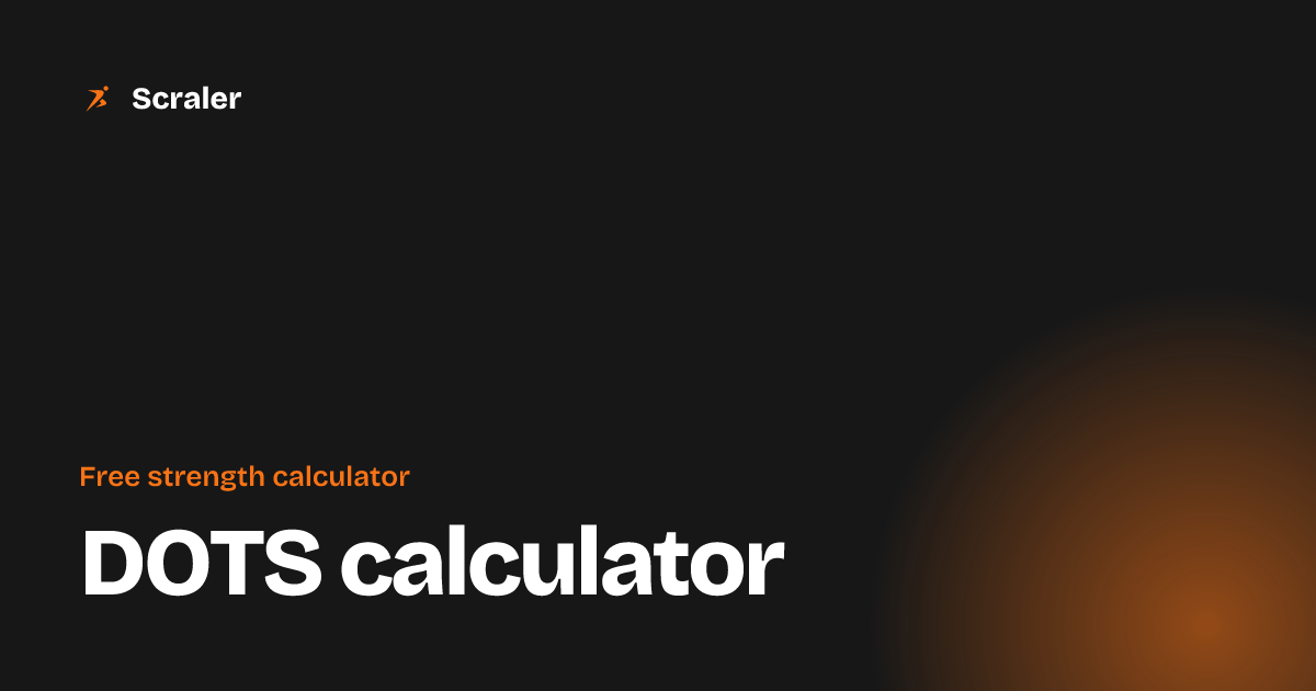 DOTS Calculator 2026: DOTS Score for Powerlifting | Scraler